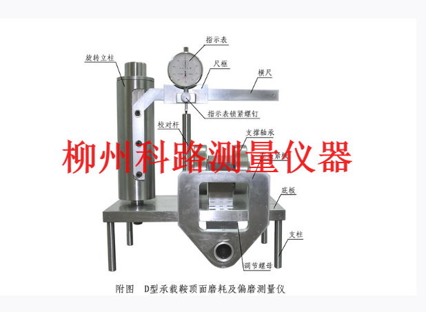 娄底D型承载鞍顶面磨耗及偏磨测量仪